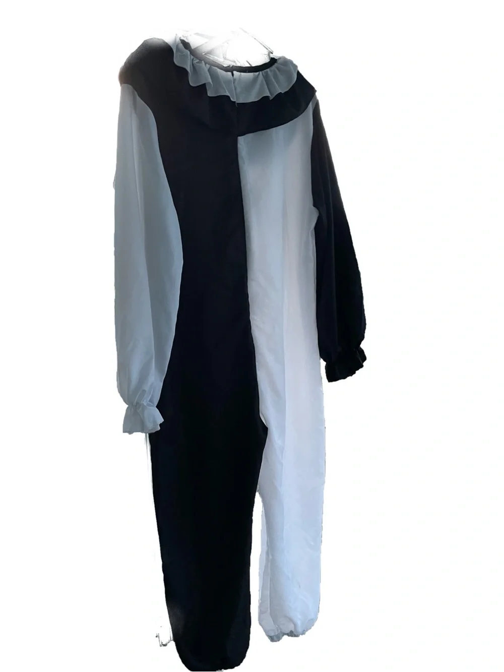Art the Clown Kids Black & White Two-Tone One-Piece Costume